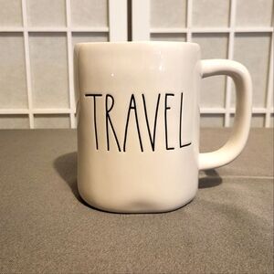 Rae Dunn "TRAVEL" Artisan Collection 16 Oz Mug